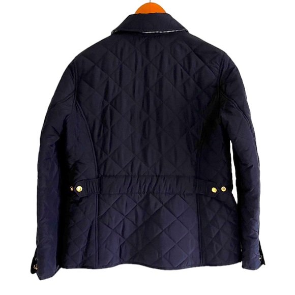 Crown & Ivy Quilted Navy Blue Coat MP - Picture 6 of 7